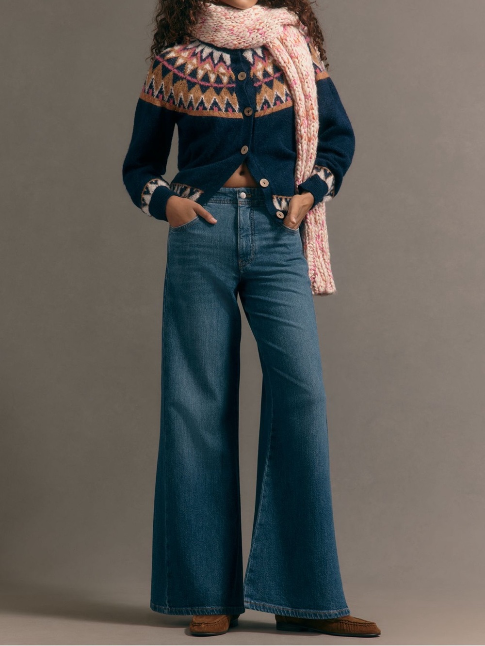 *Anthropologie Adi Mid-Rise Flare Jeans by Pilcro